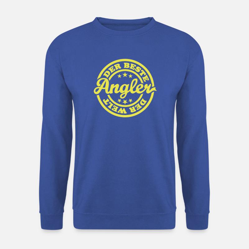 Bester Angler (Stempel) - Unisex Pullover - Royalblau