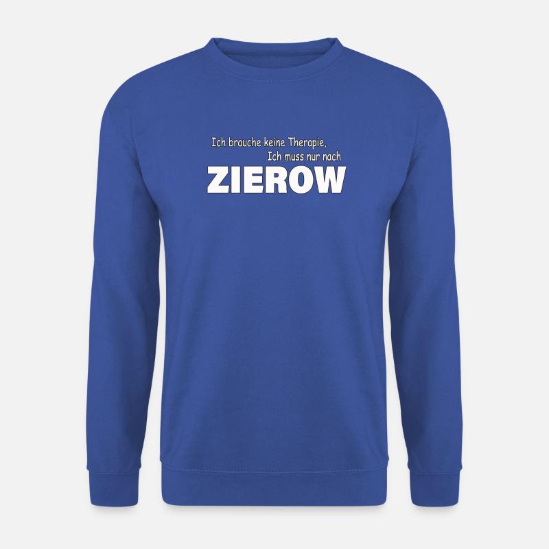 Therapie ZIEROW - Unisex Pullover - Royalblau