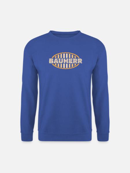 Geschenk für Bauherr - Unisex Pullover - Royalblau