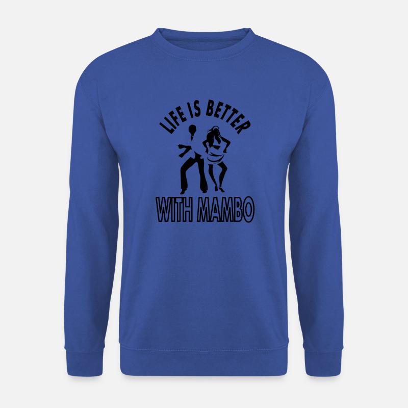 Mambo dance Mambo dancer dancer dancing couple dance - Unisex Sweatshirt - royal blue