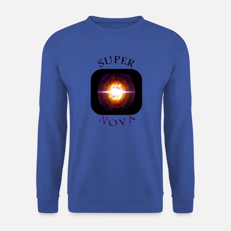 Supernova Sterne Massensterne Himmel Geschenkidee - Unisex Pullover - Royalblau
