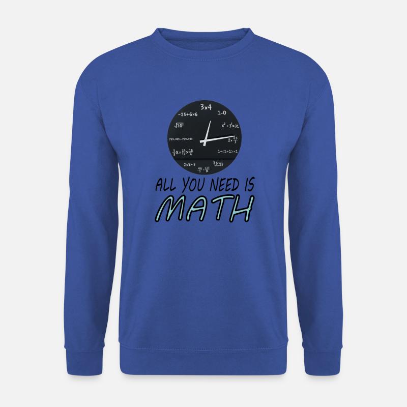 Mathe studieren Mathe-Student Mathstudium Geschenk - Unisex Pullover - Royalblau