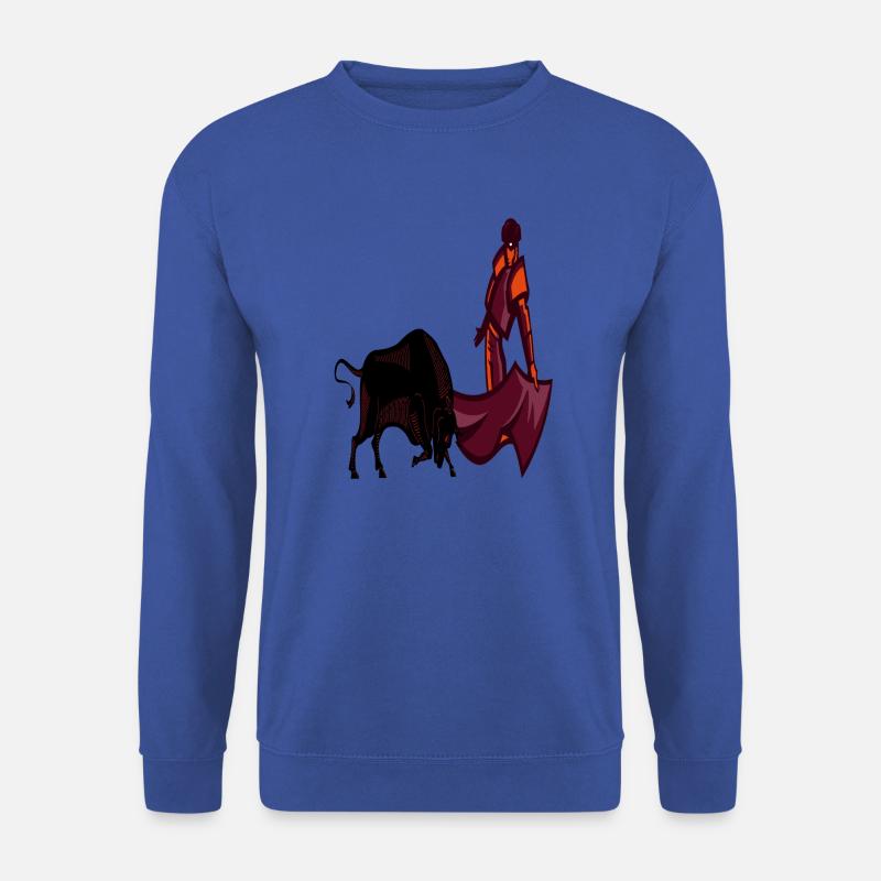 Stierkampf in Spanien Stier Kampfarena Geschenk - Unisex Pullover - Royalblau