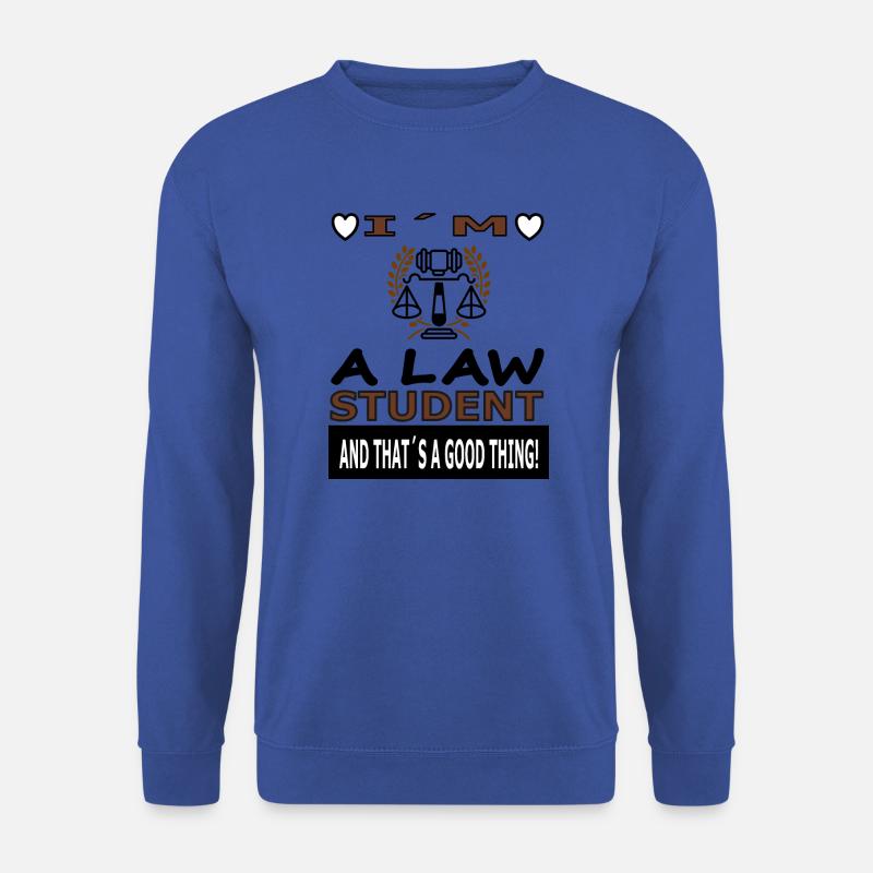 Ich bin Jura Student Jura studieren Geschenkidee - Unisex Pullover - Royalblau