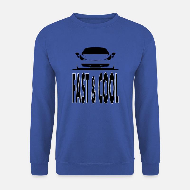 schnelles Auto cooles Auto Sportwagen Geschenkidee - Unisex Pullover - Royalblau