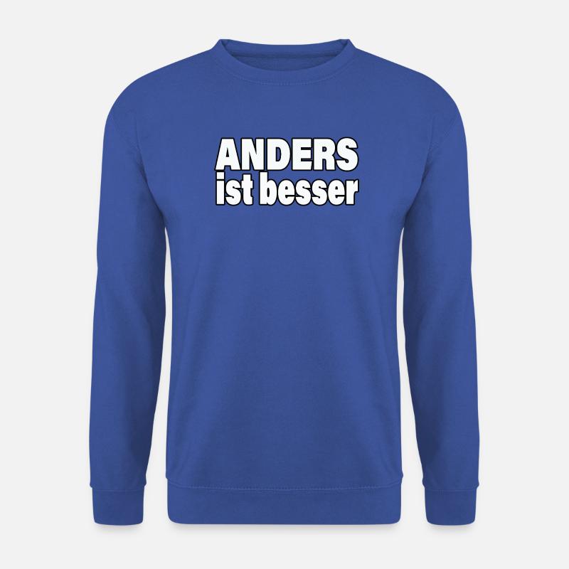DIFFERENT IS BETTER - Unisex Sweatshirt - royal blue