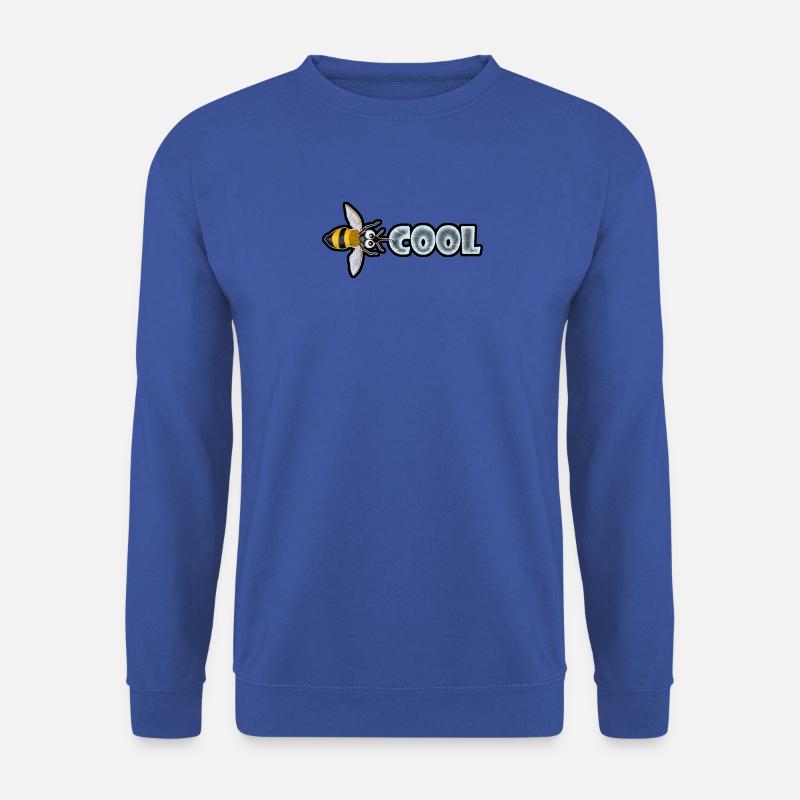 BEE COOL (horizontal) - Unisex Sweatshirt - royal blue