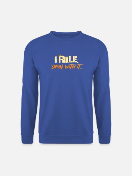 I_rule_2 - Unisex Pullover - Royalblau