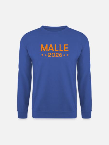 Malle 2026 - Unisex Pullover - Royalblau