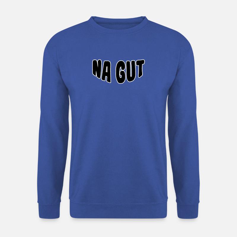 All right: bold outline handwriting - Unisex Sweatshirt - royal blue