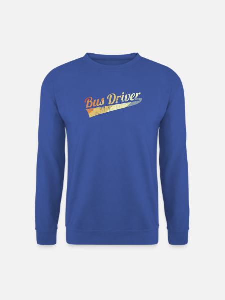 Busfahrer Retro Look - Unisex Pullover - Royalblau