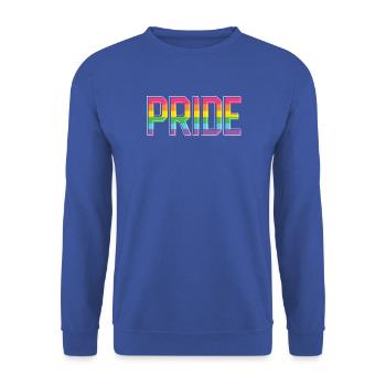 Pride Month LGBT - Pride! - Unisex Pullover - Royalblau - Vorne - Alina (178cm) & Michal (187cm)