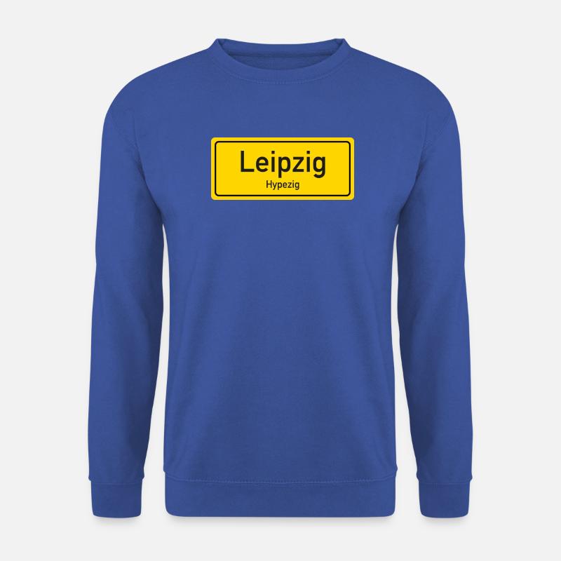 Leipzig place name germany - Unisex Sweatshirt - royal blue