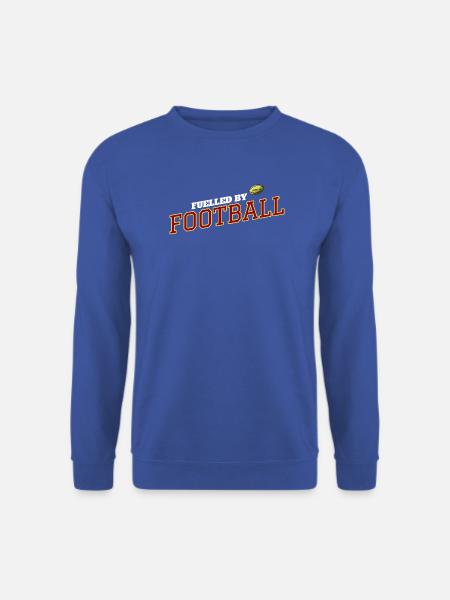 Angetrieben von Fußball-Design - Unisex Pullover - Royalblau