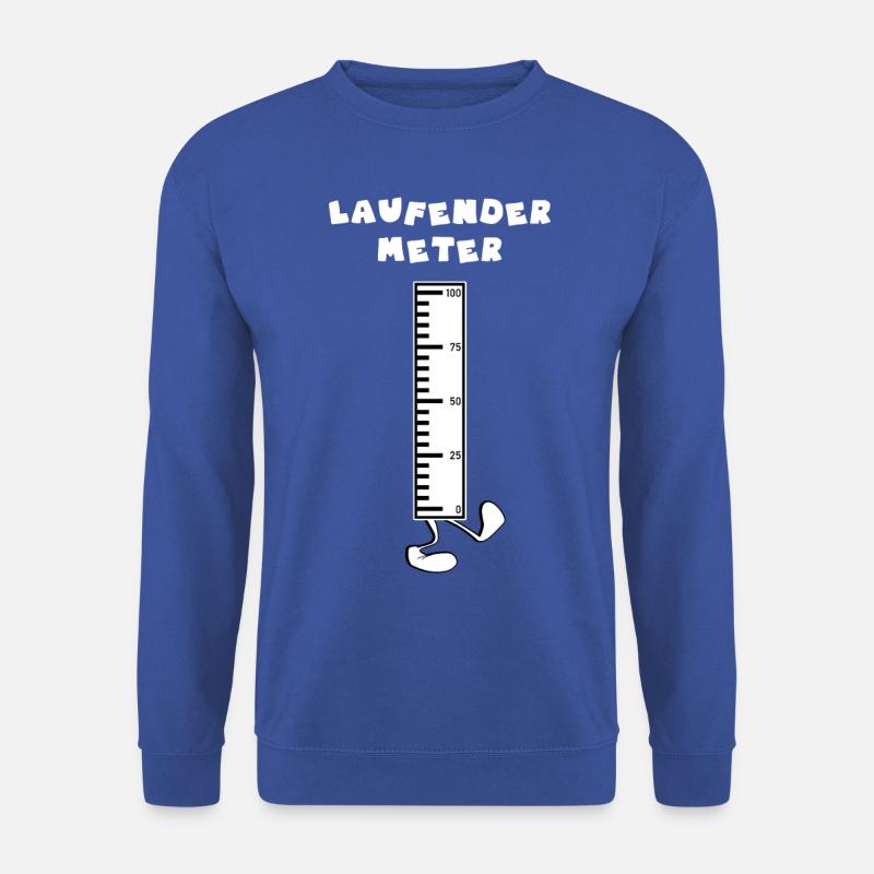 Laufender Meter Spitzname lustig Zwerg - Unisex Pullover - Royalblau