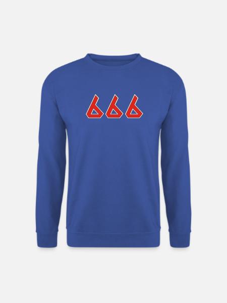 666 - Unisex Pullover - Royalblau
