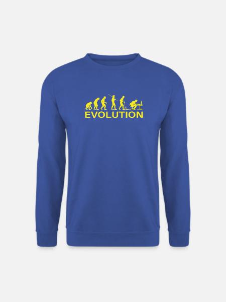 Gaming Evolution PC Gelb - Unisex Pullover - Royalblau