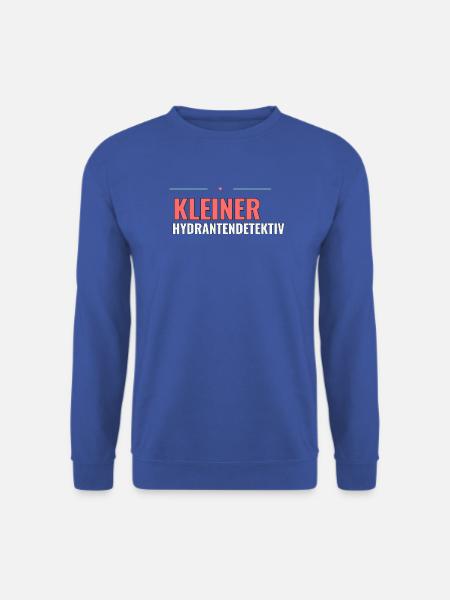 Kleiner Hydrantendetektiv – Kinder T‑Shirt - Unisex Pullover - Royalblau