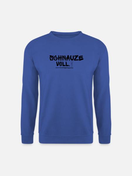 Schnauze voll. – Statement-Shirt für alle mit kurz - Unisex Pullover - Royalblau