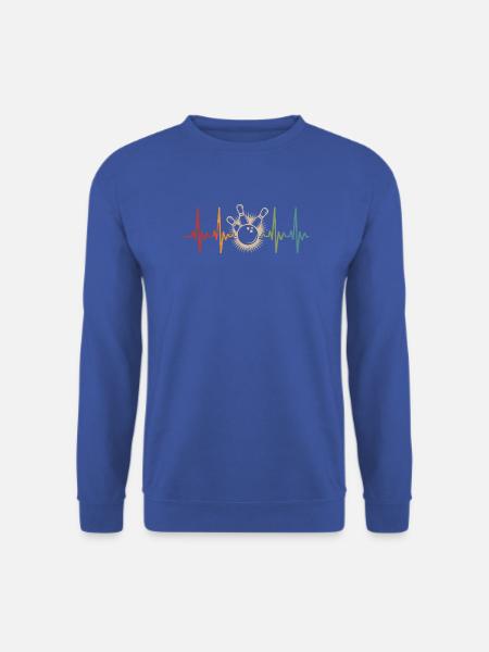 Bowling Herzschlag - Unisex Pullover - Royalblau