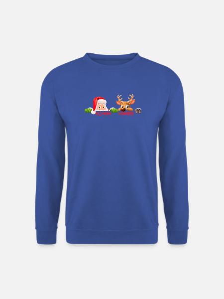 Schon Vorbei Weihnachtduo - Unisex Pullover - Royalblau