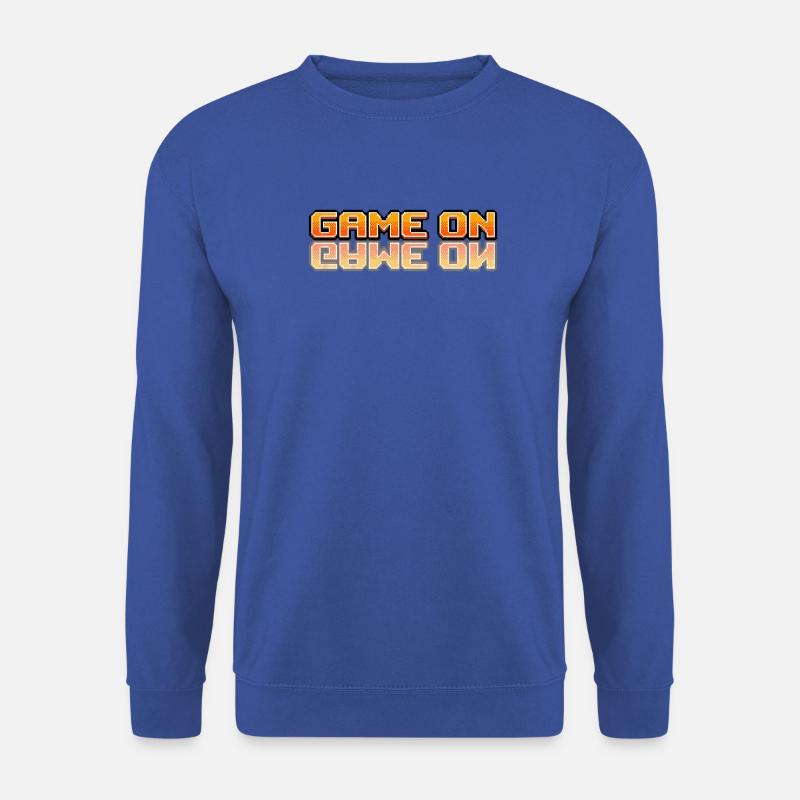 Spiel über Retro-Pixelkunst - Unisex Pullover - Royalblau