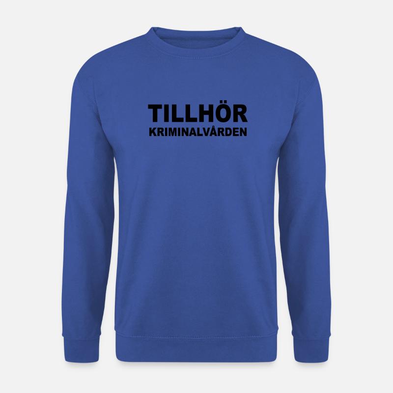 Gehört zum Gefängnisdienst - Unisex Pullover - Royalblau