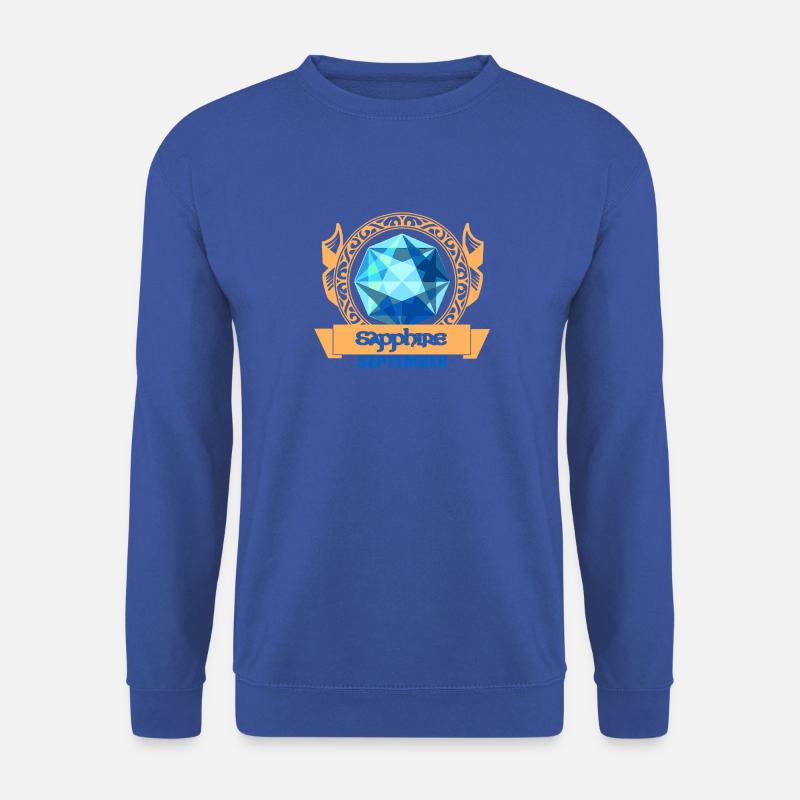 Sapphire stone - Unisex Sweatshirt - royal blue