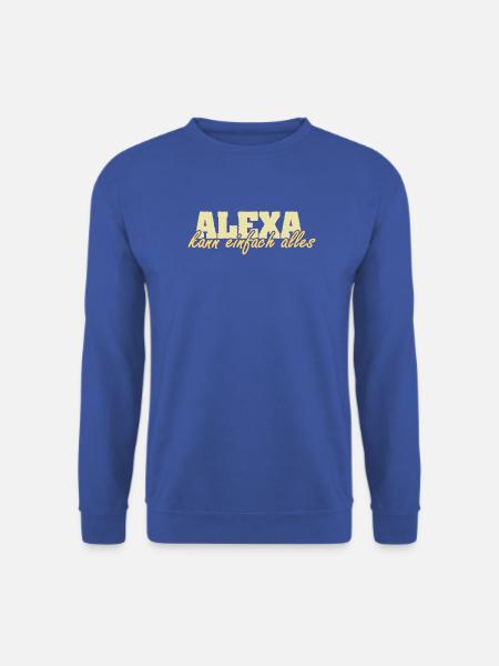Frau Alexa - Unisex Pullover - Royalblau