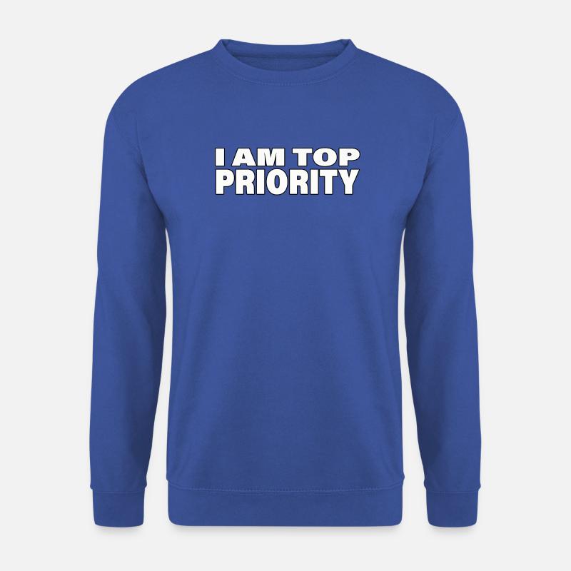 TOP PRIORITY - Unisex Pullover - Royalblau