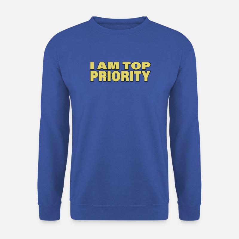 TOP PRIORITY - Unisex Pullover - Royalblau