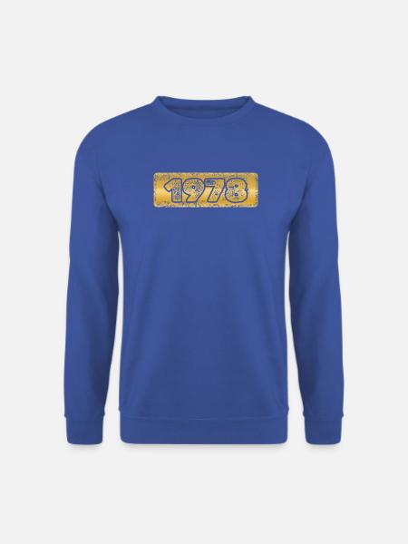 Jahreszahl 1978 - Unisex Pullover - Royalblau