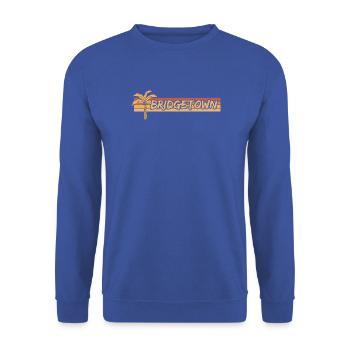 Bridgetown als Urlaub - Unisex Pullover - Royalblau - Vorne - Alina (178cm) & Michal (187cm)