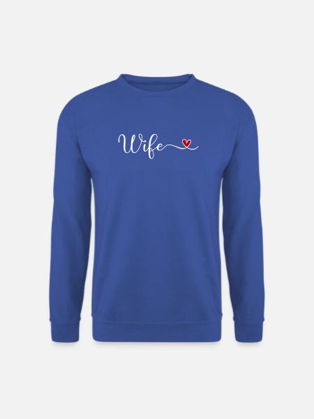 Ehefrau - Unisex Pullover - Royalblau