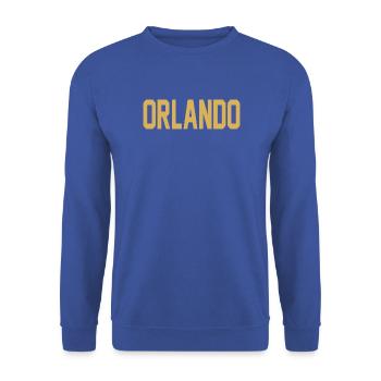 Orlando - Unisex Pullover - Royalblau - Vorne - Alina (178cm) & Michal (187cm)