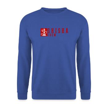Shisha Crew - Unisex Pullover - Royalblau - Vorne - Alina (178cm) & Michal (187cm)