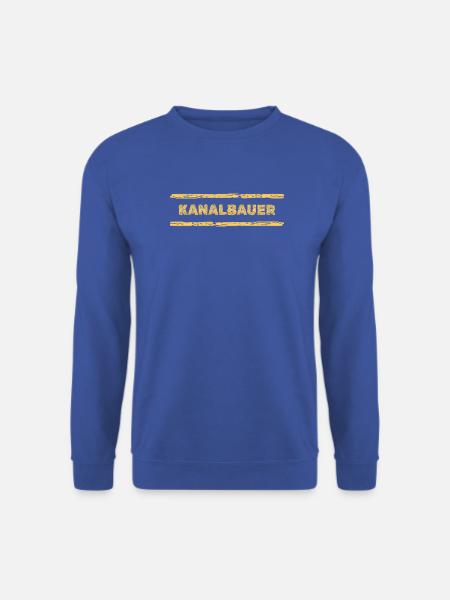 Job Kanalbauer - Unisex Pullover - Royalblau