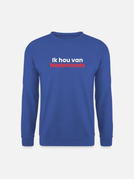 Ich liebe Dutch - Unisex Pullover - Royalblau