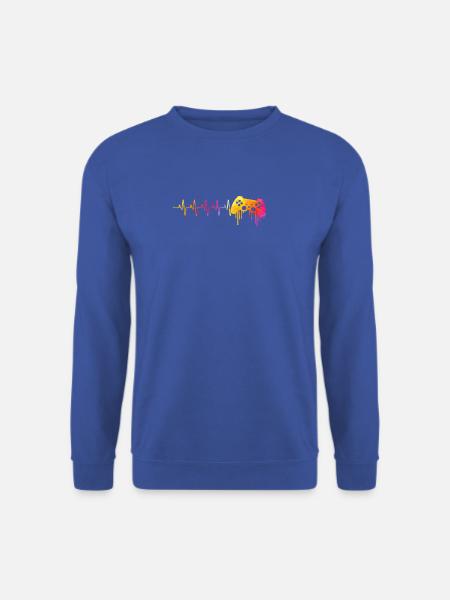 gamer love - Unisex Pullover - Royalblau