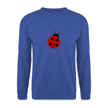 Marienkaefer - Unisex Pullover - Royalblau - Vorne - Alina (178cm) & Michal (187cm)