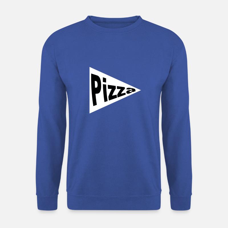 Pizza - Unisex Pullover - Royalblau