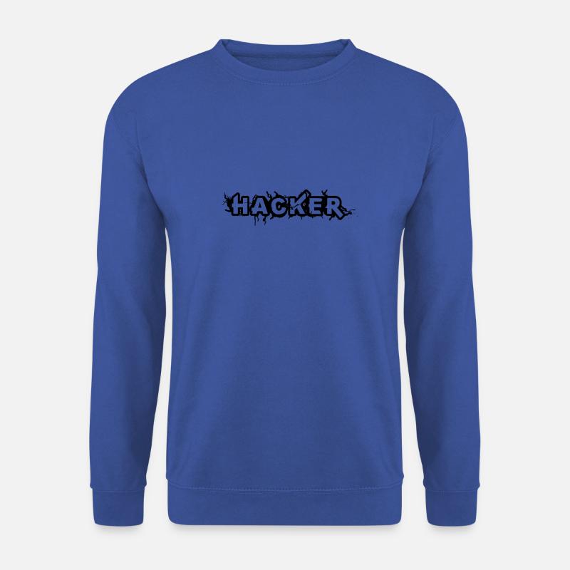 Hacker - Unisex Pullover - Royalblau