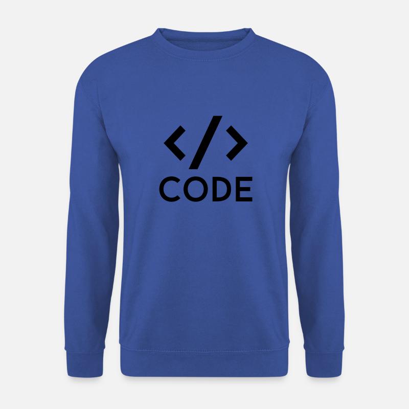 CODE - Unisex Sweatshirt - royal blue