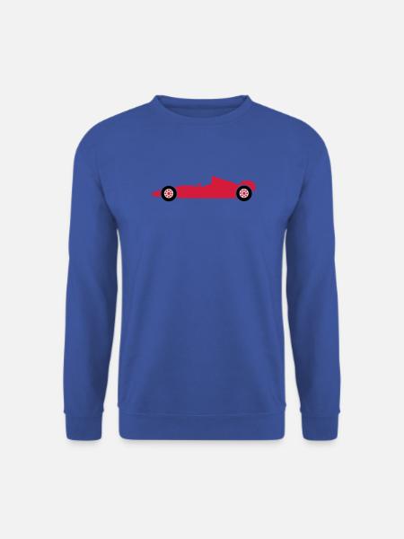 rennwagen rennen auto - Unisex Pullover - Royalblau