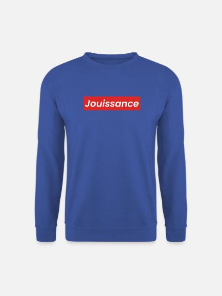 Jouissance Statement philosophie - Unisex Pullover - Royalblau