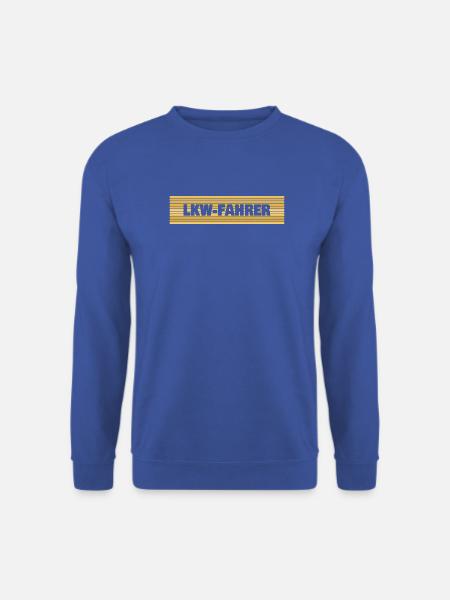 Berufung Lkw-Fahrer - Unisex Pullover - Royalblau