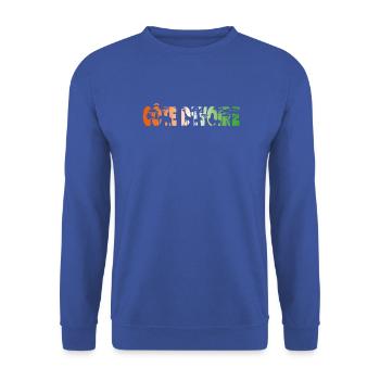 Elfenbeinküste - Unisex Pullover - Royalblau - Vorne - Alina (178cm) & Michal (187cm)