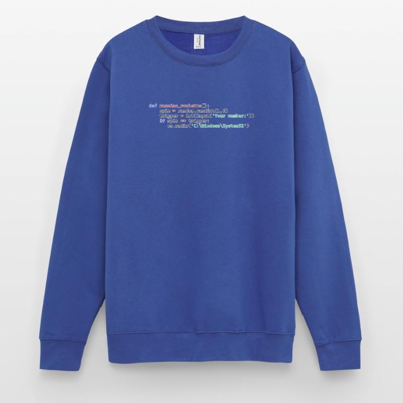 Roulette russe Python Sweat-shirt Unisexe