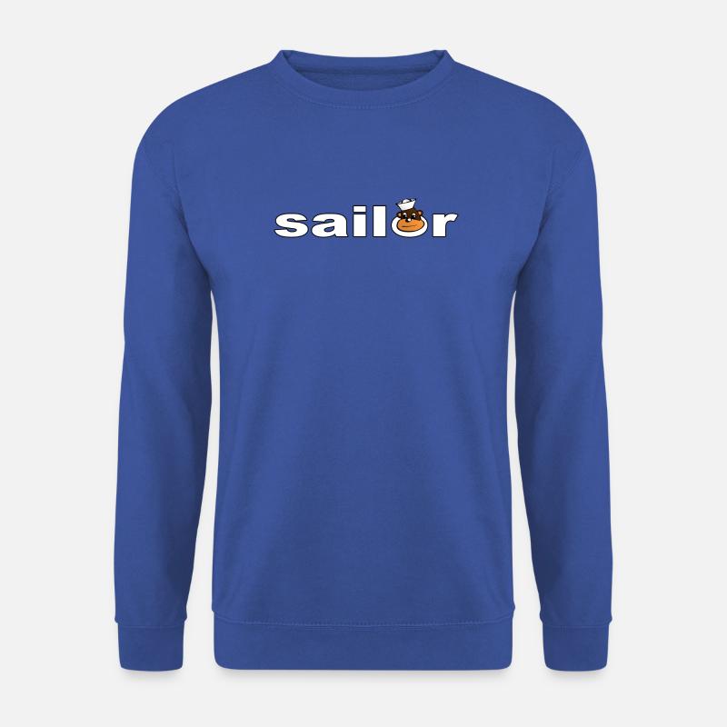 SAILOR - Unisex Pullover - Royalblau