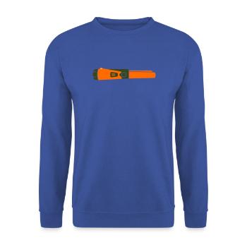Pinpointer Sonde Sondengänger - Unisex Pullover - Royalblau - Vorne - Alina (178cm) & Michal (187cm)
